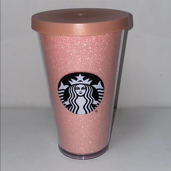Starbucks Other - Pink Glitter Starbucks Cold Cup